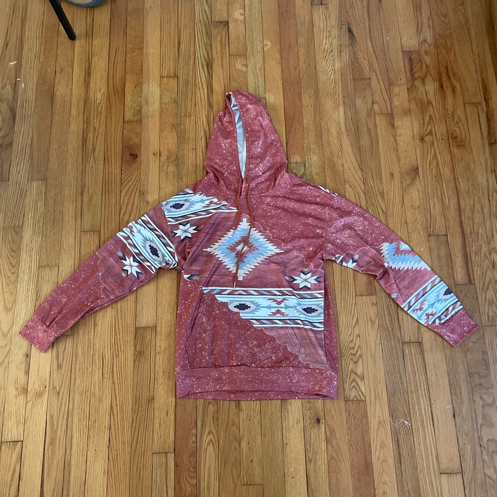 Orange cozy sweatshirt